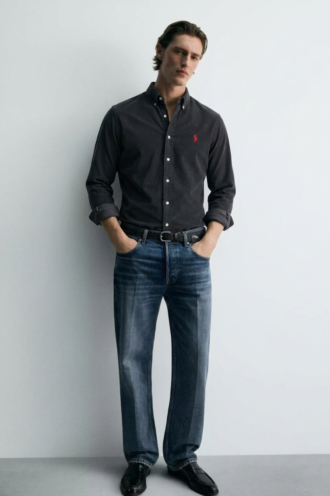 Camisa Polo Importada - Manga Larga
