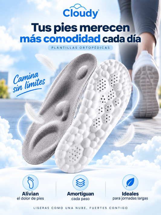 Cloudy Plantilla ergonómica