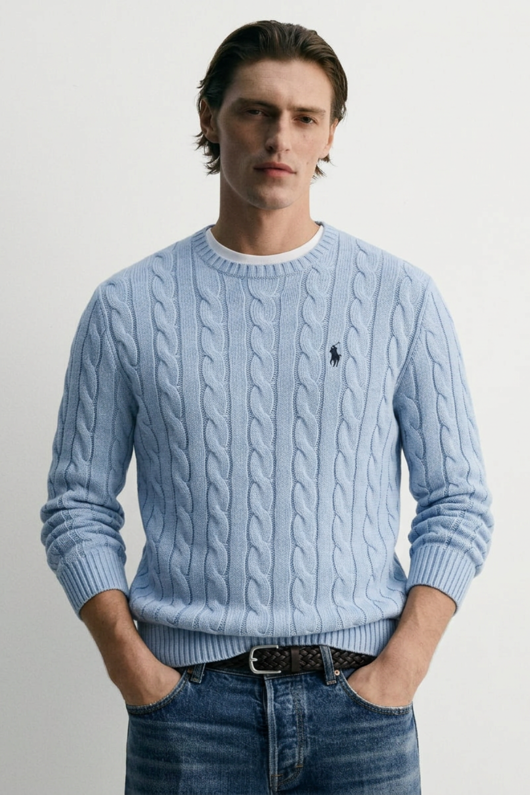 Suéter Polo Hombre