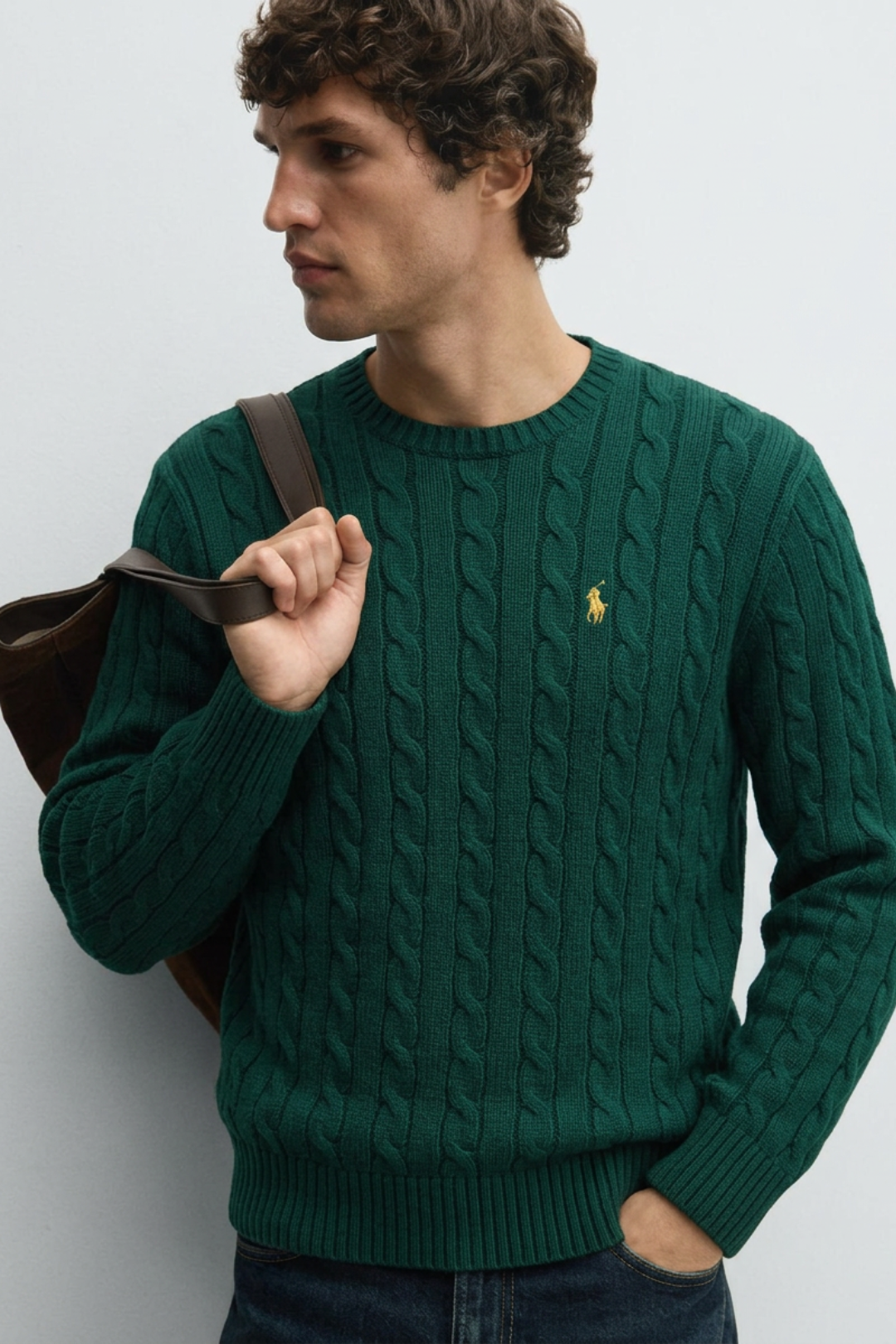 Suéter Polo Hombre