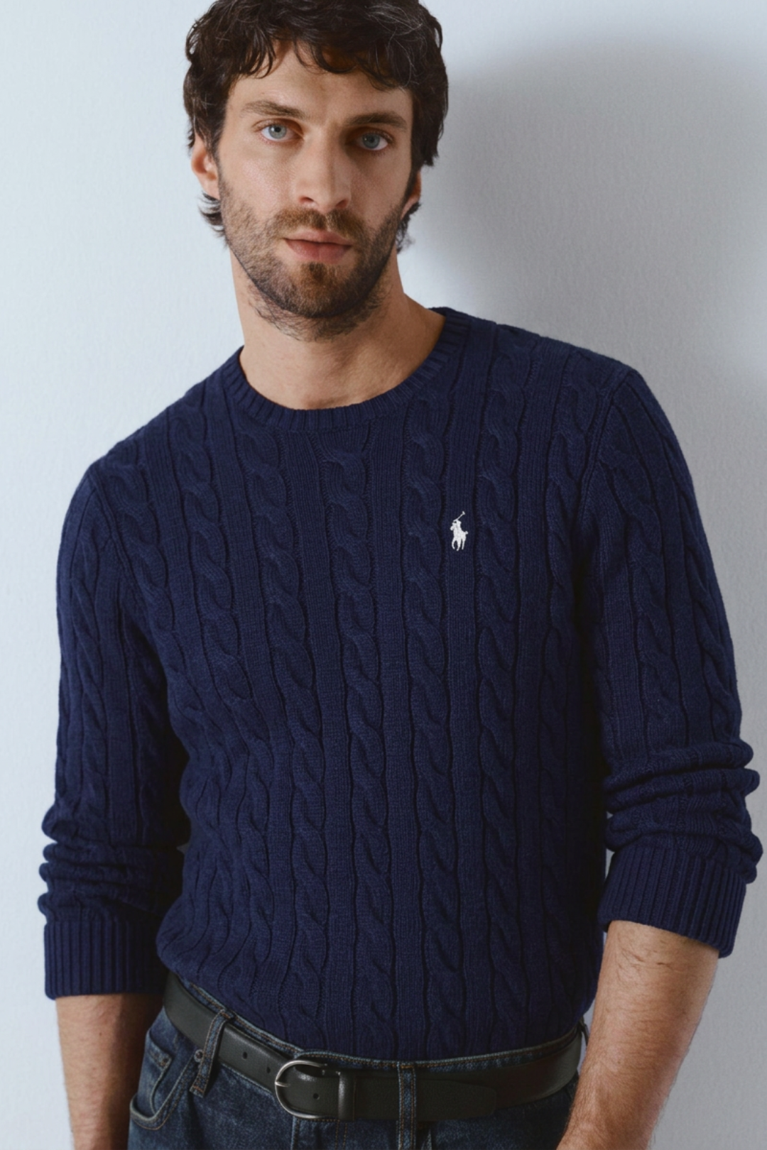 Suéter Polo Hombre