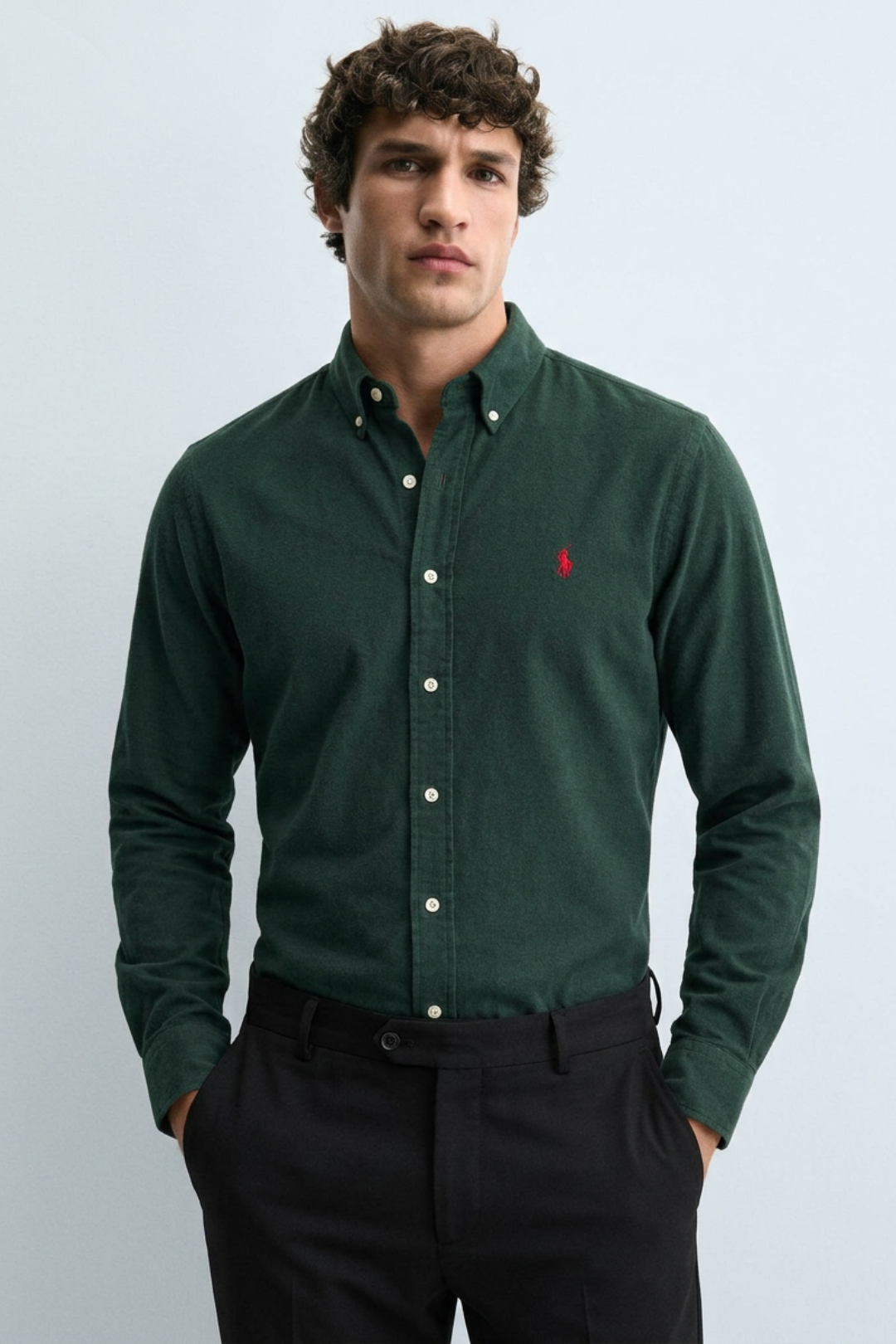 Camisa Polo Importada - Manga Larga