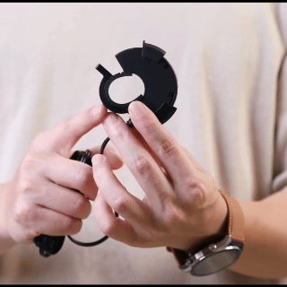 Cargador dual USB/C para moto
