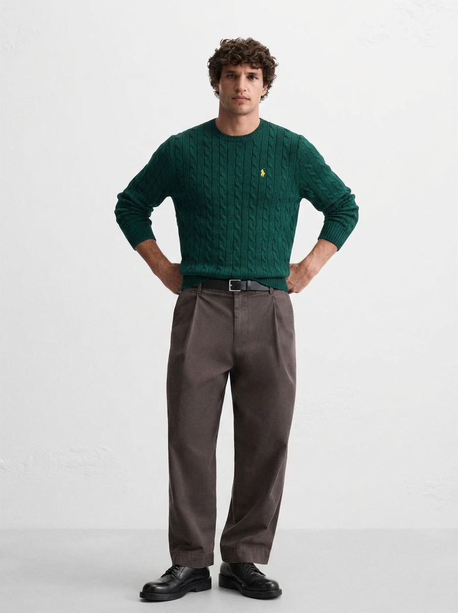 Suéter Polo Hombre