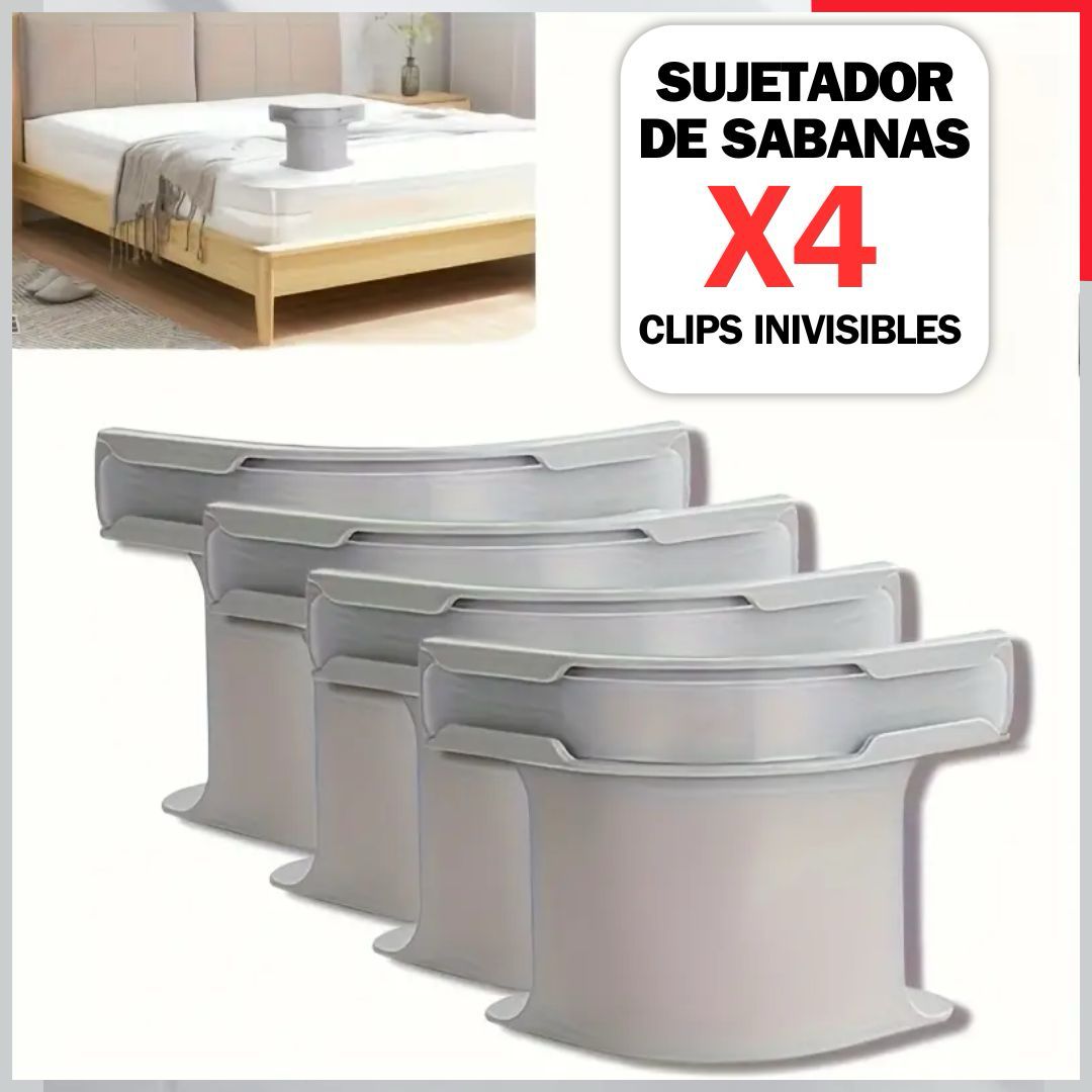 SUJETADOR DE SABANAS Set x 4  Drops